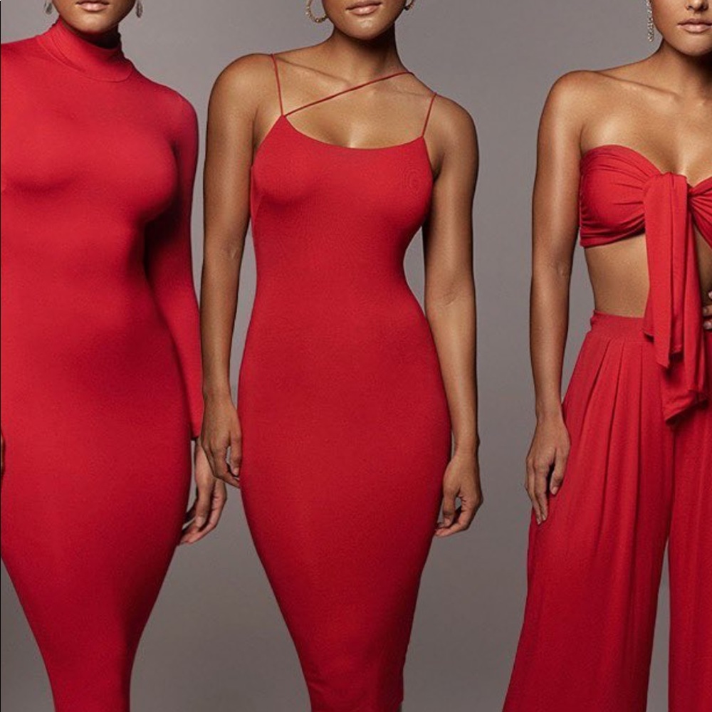 JLUXLABEL Red Valencia Dress ❤️